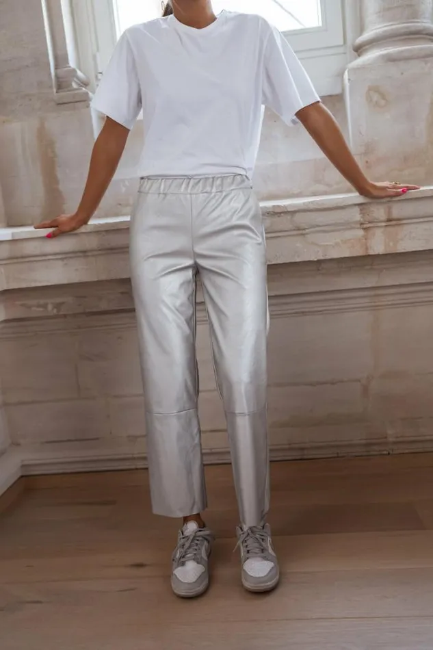 Easy Clothes Silvery Victoire Pants Women039s Clothing Pants and Jeans