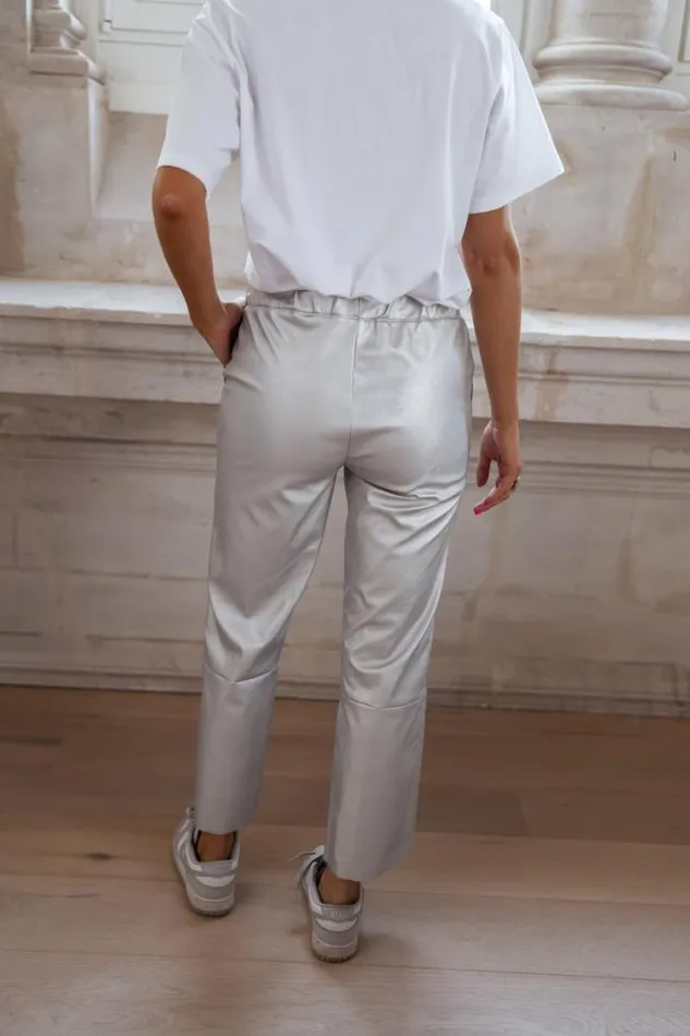 Easy Clothes Silvery Victoire Pants Women039s Clothing Pants and Jeans