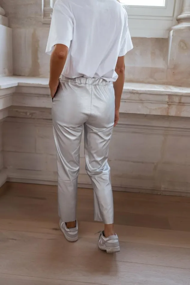 Easy Clothes Silvery Victoire Pants Women039s Clothing Pants and Jeans