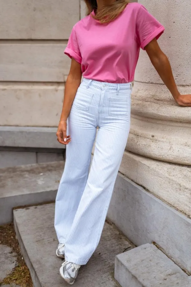 Easy Clothes Striped Baldwin Jeans Women039s Clothing Pants and Jeans