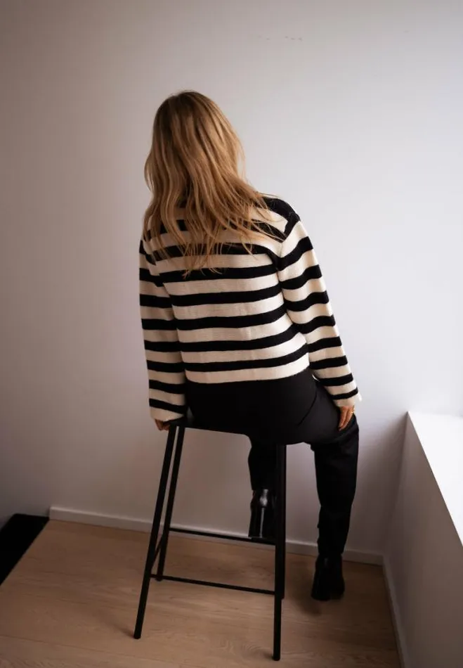 Easy Clothes Striped Tyler Cardigan Women039s Clothing Cardigans