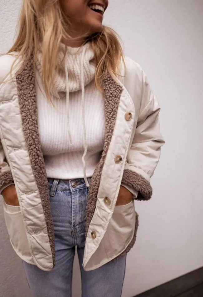 Easy Clothes Taupe Mathias Coat Women039s Clothing Coats