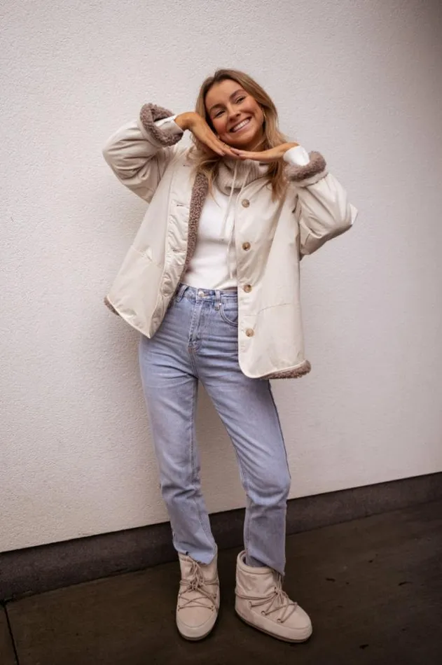 Easy Clothes Taupe Mathias Coat Women039s Clothing Coats