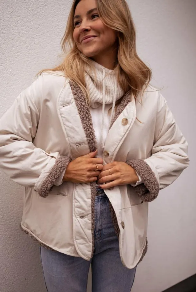 Easy Clothes Taupe Mathias Coat Women039s Clothing Coats