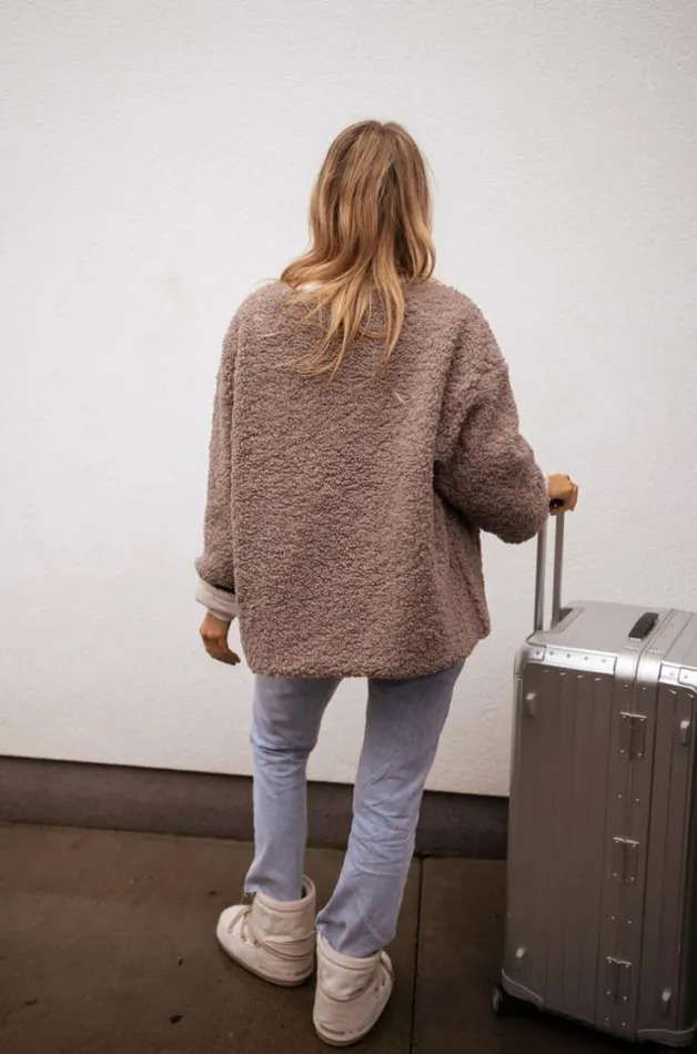 Easy Clothes Taupe Mathias Coat Women039s Clothing Coats