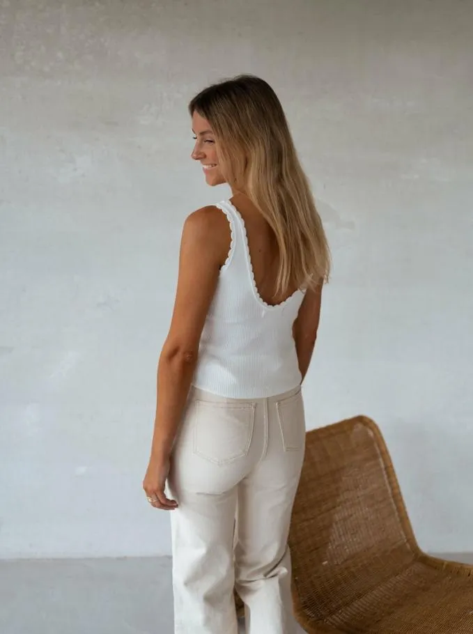 Easy Clothes White Bella Top White Women039s Clothing Tops Easy Clothes White Bella Top White Women039s Clothing Tops