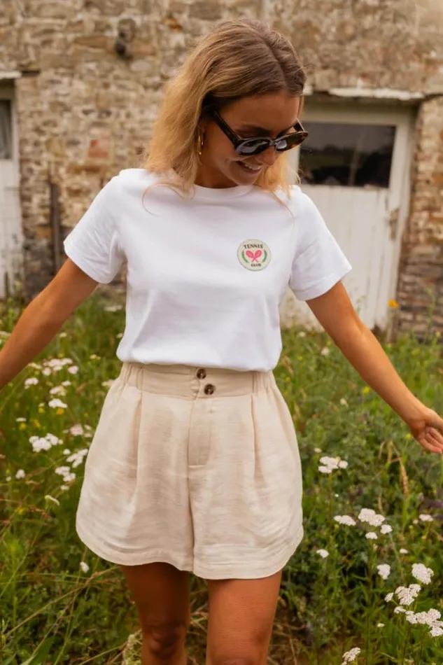 Easy Clothes White Tennis Club TShirt Women039s Clothing Tshirts Easy Clothes White Tennis Club TShirt Women039s Clothing Tshirts