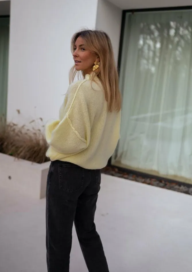 Easy Clothes Yellow Eden Sweater Women039s Clothing Sweaters