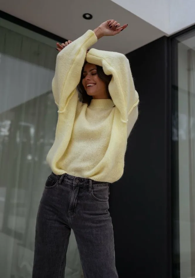 Easy Clothes Yellow Eden Sweater Women039s Clothing Sweaters