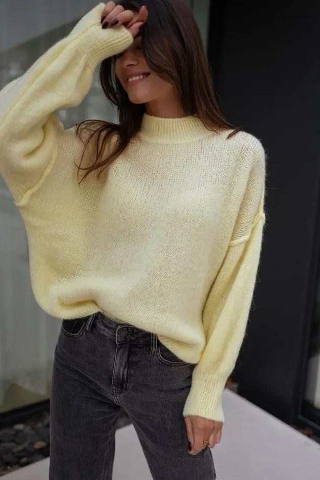 Easy Clothes Yellow Eden Sweater Women039s Clothing Sweaters