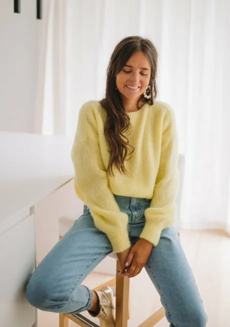 Easy Clothes Yellow Francesca Sweater Yellow Women039s Clothing Sweaters Easy Clothes Yellow Francesca Sweater Yellow Women039s Clothing Sweaters