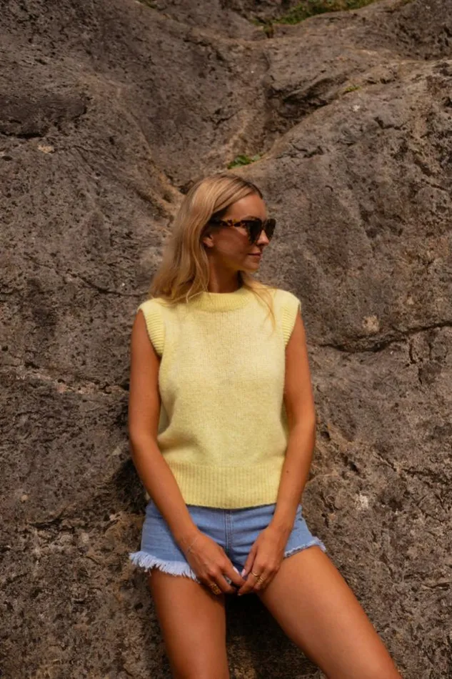 Easy Clothes Yellow Murphy Sweater Women039s Clothing Sweaters