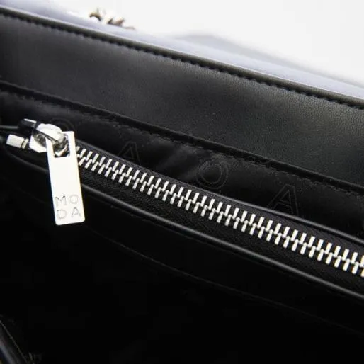 Ella Bag Black Porvair Women Moda In Pelle Shoulder Bags Ella Bag Black Porvair Women Moda In Pelle Shoulder Bags