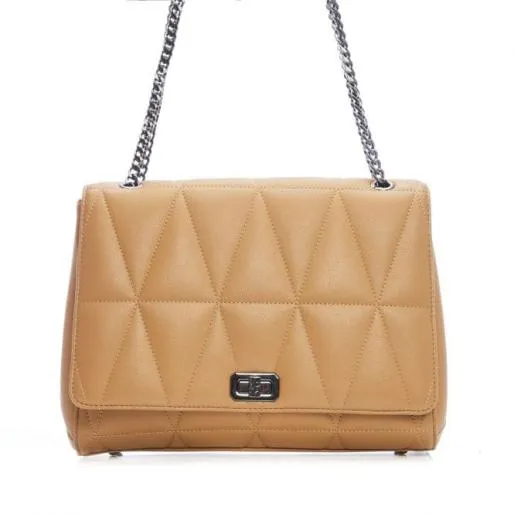 Ella Bag Camel Porvair Women Moda In Pelle Shoulder Bags Ella Bag Camel Porvair Women Moda In Pelle Shoulder Bags