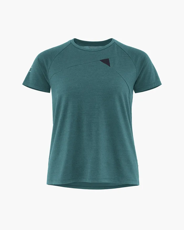 Fafne Tencel SS Tee Dark Deep Sea Women Klttermusen Base Layers