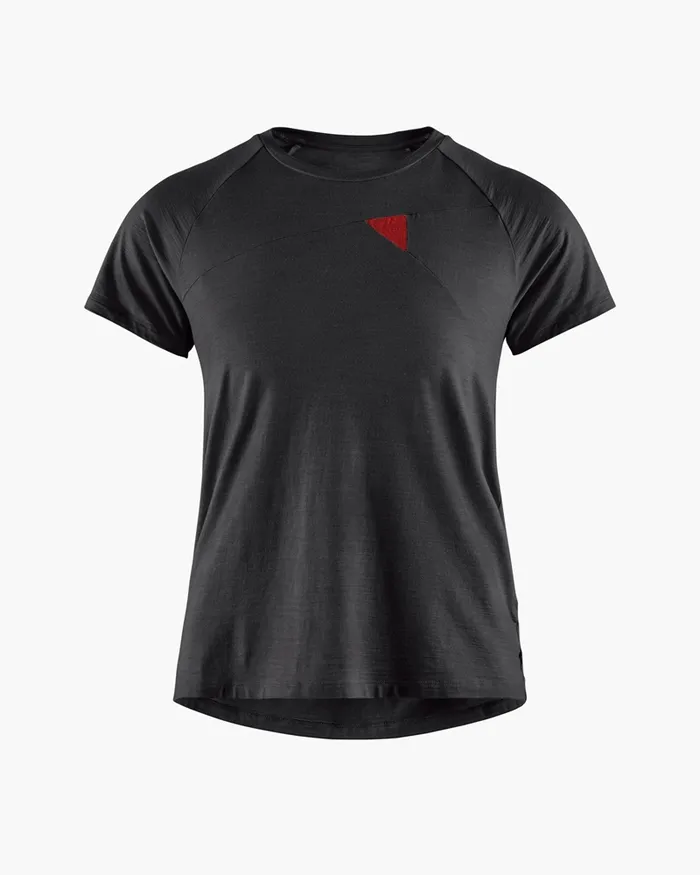 Fafne Tencel SS Tee Raven Women Klttermusen TShirts