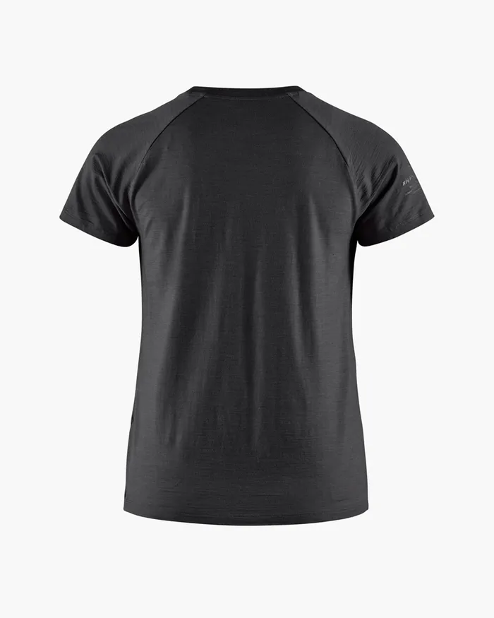 Fafne Tencel SS Tee Raven Women Klttermusen TShirts