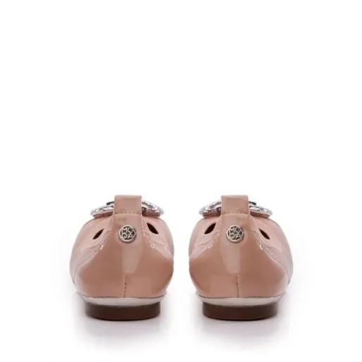 Fairy W Cameo Leather Women Moda In Pelle Flat And Ballerina Shoes