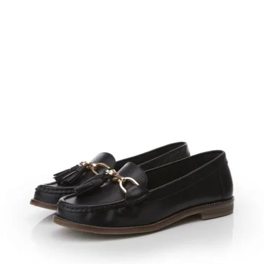 Falcheta Black Leather Women Moda In Pelle Flat And Ballerina Shoes Falcheta Black Leather Women Moda In Pelle Flat And Ballerina Shoes