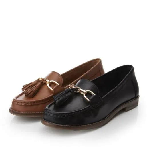 Falcheta Black Leather Women Moda In Pelle Flat And Ballerina Shoes Falcheta Black Leather Women Moda In Pelle Flat And Ballerina Shoes