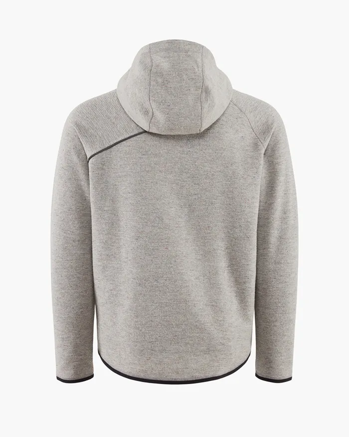 Falen Wooly Hooded Wool Sweatshirt Dove Grey Men Klttermusen Fleeces and Sweaters