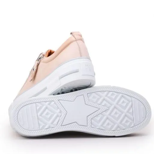 Filician Cream Leather Women Moda In Pelle Casual Shoes And Trainers Filician Cream Leather Women Moda In Pelle Casual Shoes And Trainers