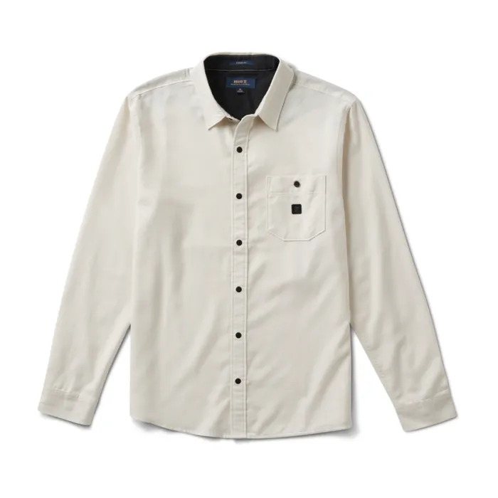 Flannels Men Roark Nordsman Light Long Sleeve Flannel Almond Paste