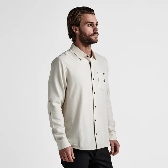 Flannels Men Roark Nordsman Light Long Sleeve Flannel Almond Paste