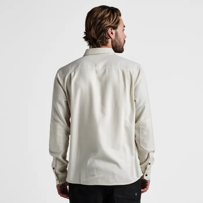 Flannels Men Roark Nordsman Light Long Sleeve Flannel Almond Paste