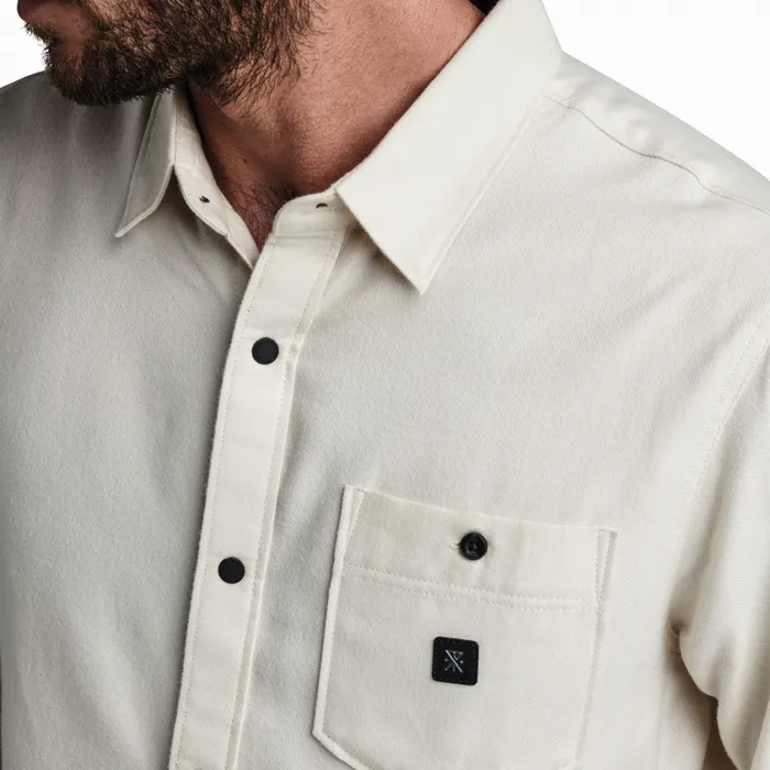 Flannels Men Roark Nordsman Light Long Sleeve Flannel Almond Paste