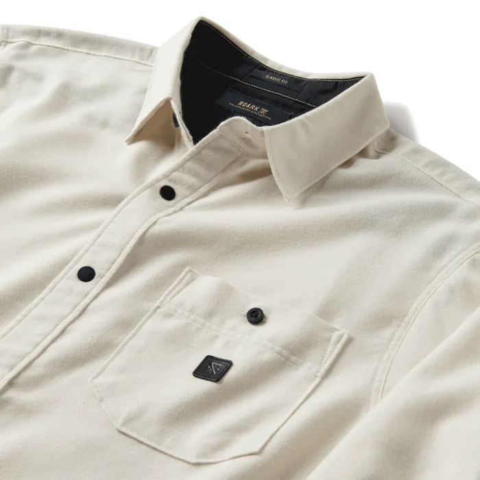Flannels Men Roark Nordsman Light Long Sleeve Flannel Almond Paste