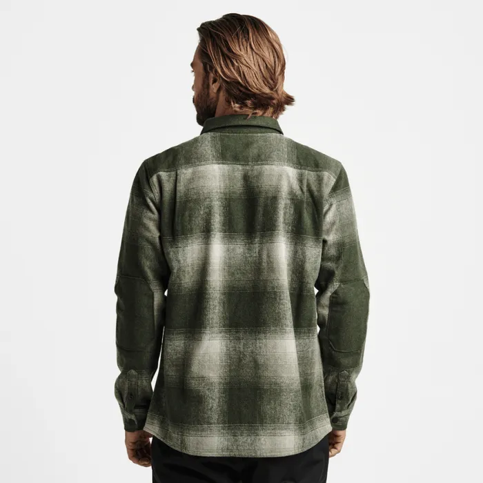 Flannels Men Roark Nordsman Long Sleeve Flannel Dark Military 2