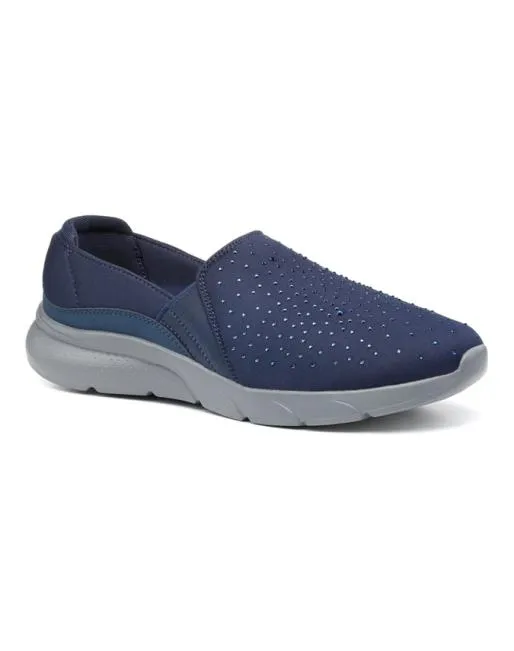 Flat Shoes Women Hotter Sisu Shoes Navy