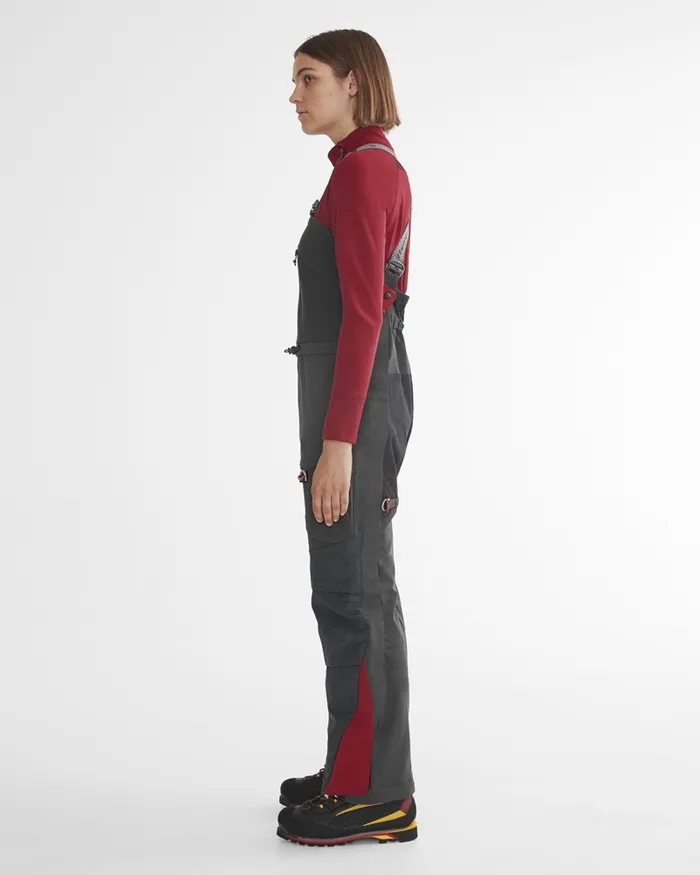 Freke 20 Expedition Salopette Regular Raven Women Klttermusen Waterproof Pants