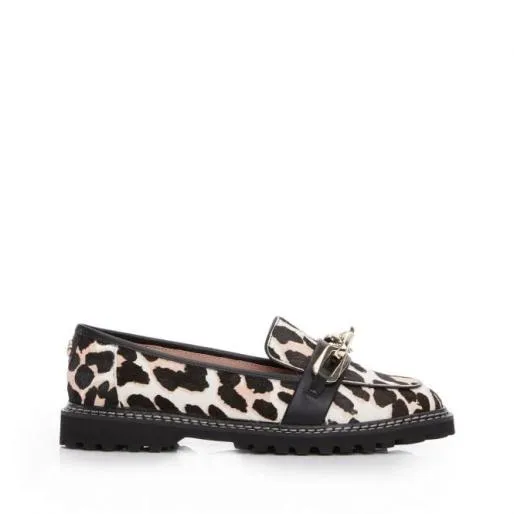 Furla Leopard Suede Women Moda In Pelle Flat And Ballerina Shoes