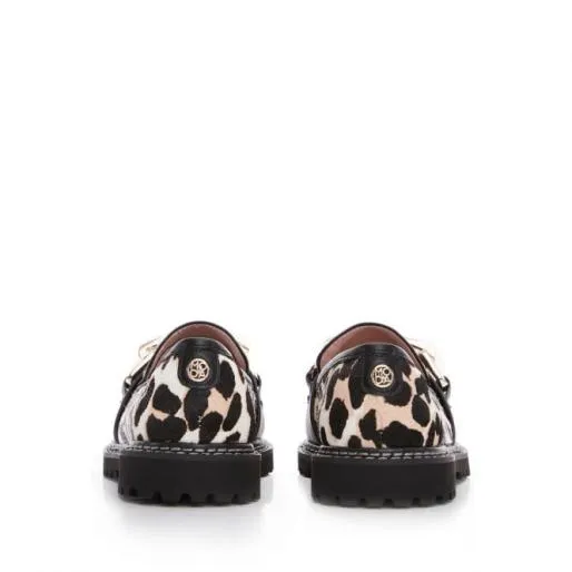 Furla Leopard Suede Women Moda In Pelle Flat And Ballerina Shoes