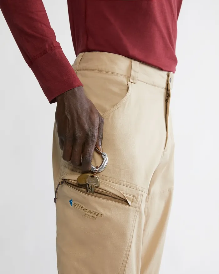 Gefjon 20 Flexible Cotton Pants 8211 Short Raven Men Klttermusen Pants