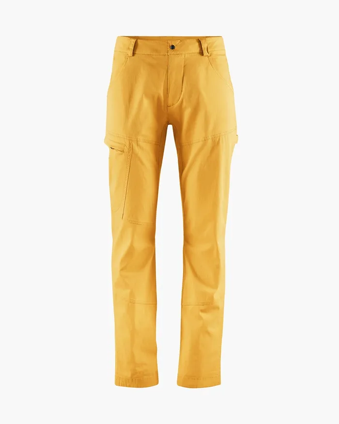 Gefjon 20 Flexible Cotton Pants Amber Gold Men Klttermusen Pants