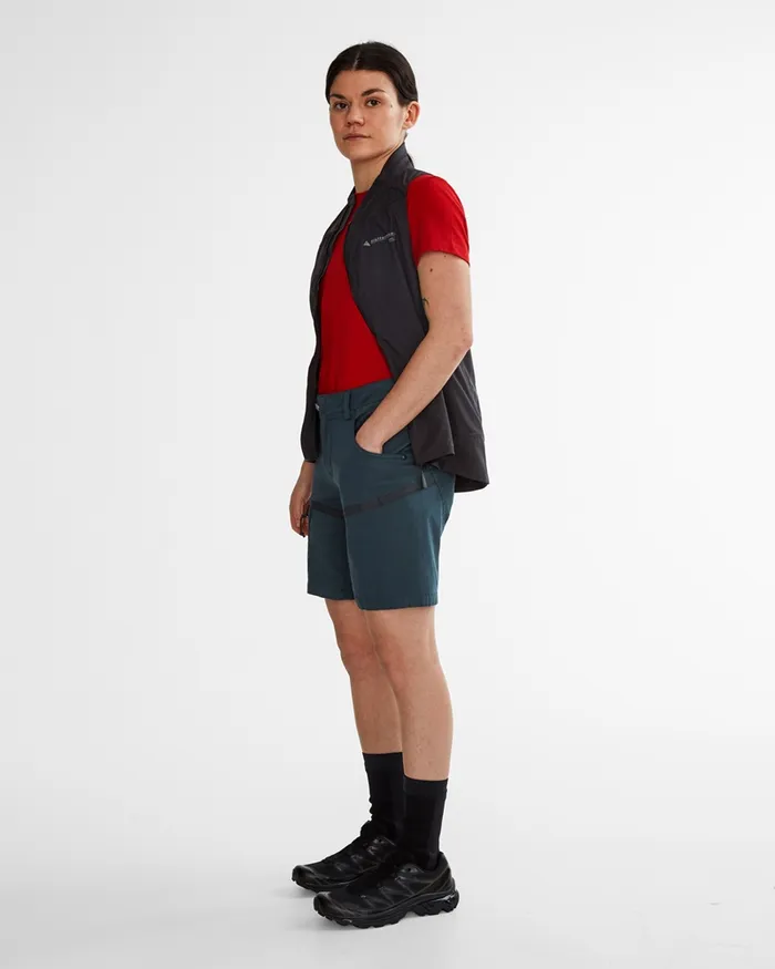 Gefjon Performance Shorts Midnight Blue Women Klttermusen Shorts