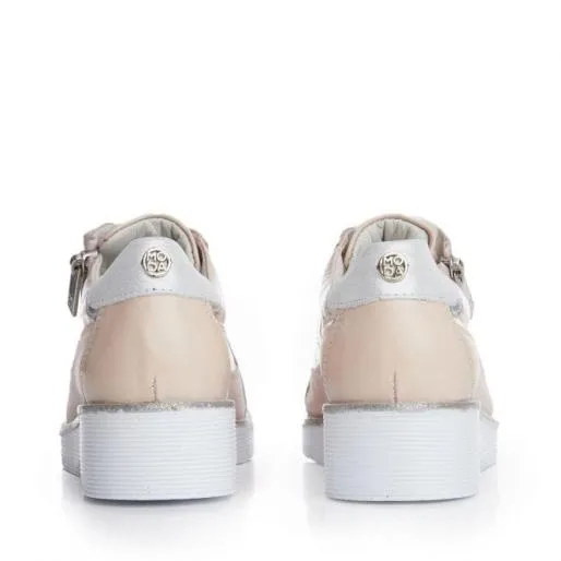 Genette Cameo Patent Leather Women Moda In Pelle Casual Shoes And Trainers