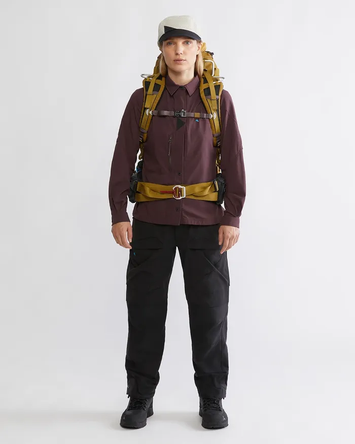 Gere 30 Outdoor Levitend Pants 8211 Short Dusty Green Women Klttermusen Pants
