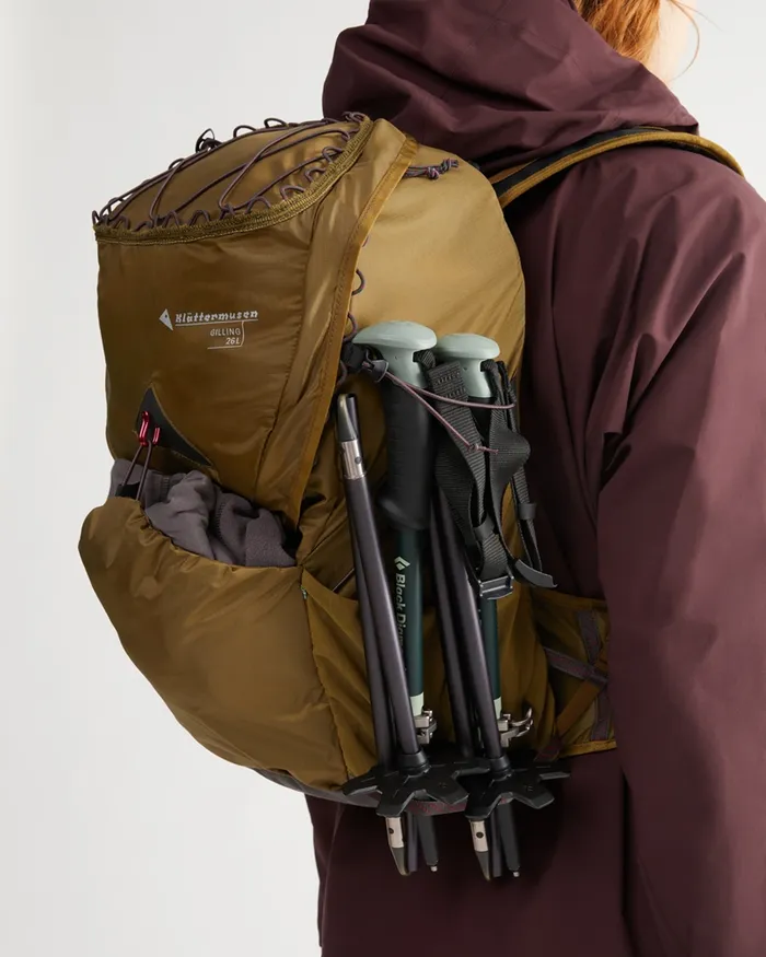 Gilling Backpack 26L Lightweight Retina Backpack 26L Chaya Sand MenWomen Klttermusen SingleDay Backpacks 1832l
