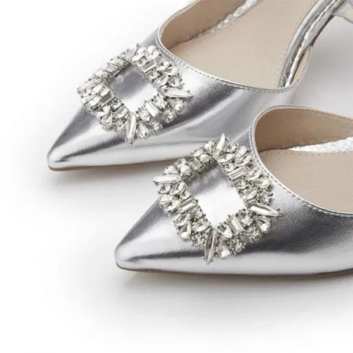 Ginazia Silver Snake Print Women Moda In Pelle Heeled Sandals Ginazia Silver Snake Print Women Moda In Pelle Heeled Sandals