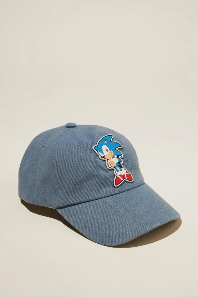 Girls 214Boys 214 Hats and Beanies Cotton On Licensed Cap Lcn Seg Sonicdenim