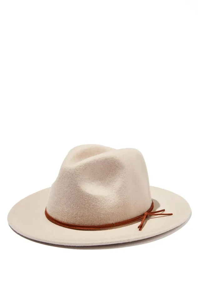 Girls 214Boys 214 Hats and Beanies Cotton On Wide Brim Hat Washed Stoneties