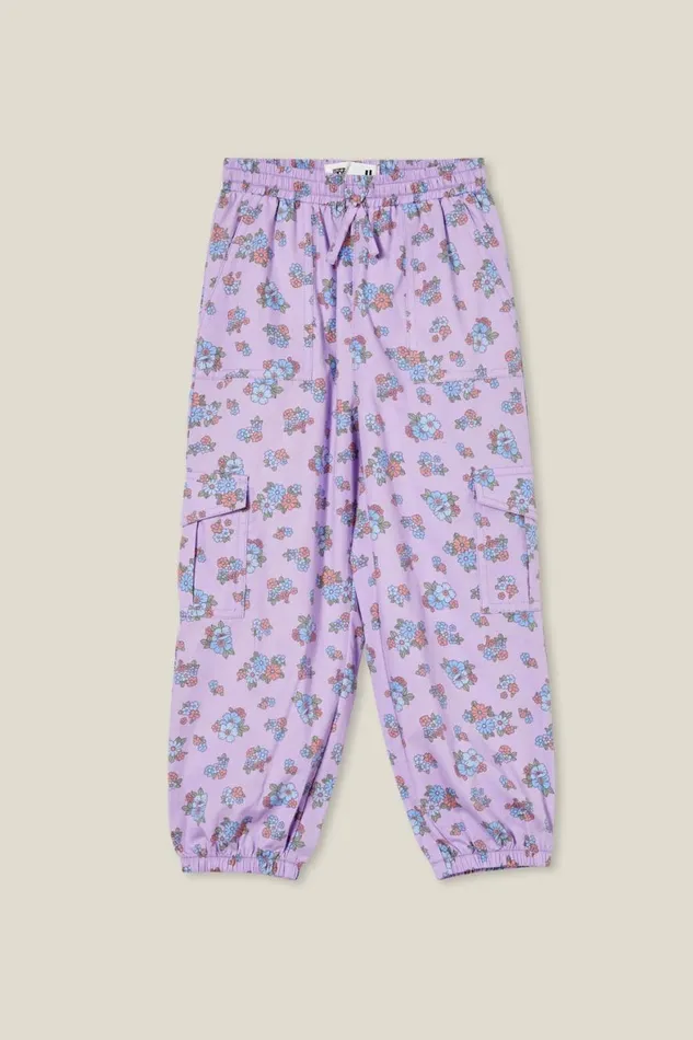 Girls 214 Leggings Pants and Jeans Cotton On Gia Woven Jogger Lilac Dropava Ditsy Girls 214 Leggings Pants and Jeans Cotton On Gia Woven Jogger Lilac Dropava Ditsy
