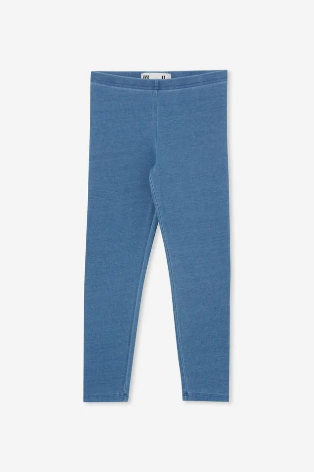 Girls 214 Leggings Pants and Jeans Cotton On Huggie Tights Mid Wash