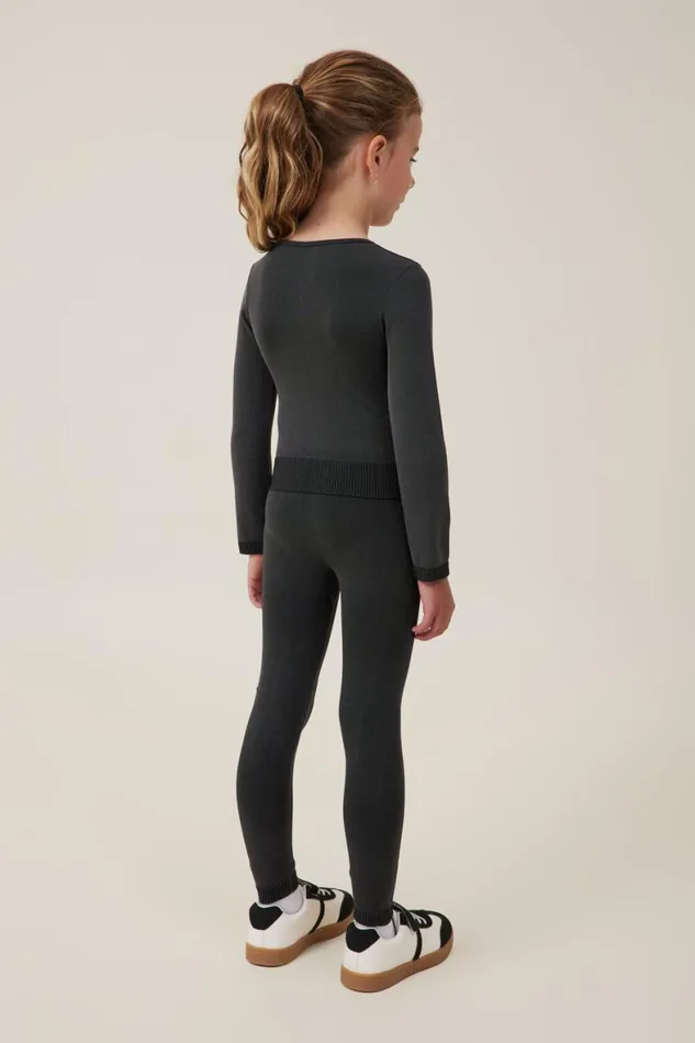 Girls 214 Leggings Pants and Jeans Cotton On Imogen Seamfree Legging Phantom Wash