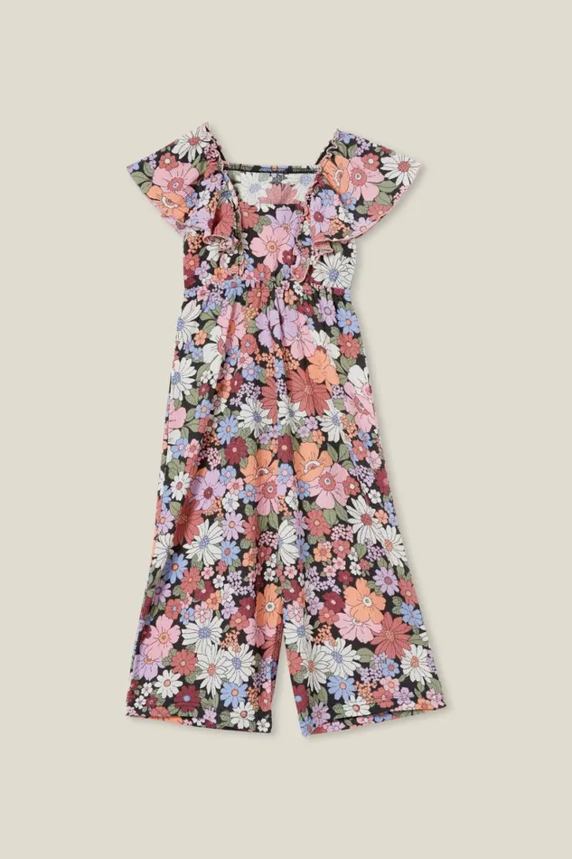 Girls 214 Leggings Pants and Jeans Cotton On Katie Jumpsuit Phantomquinn Floral