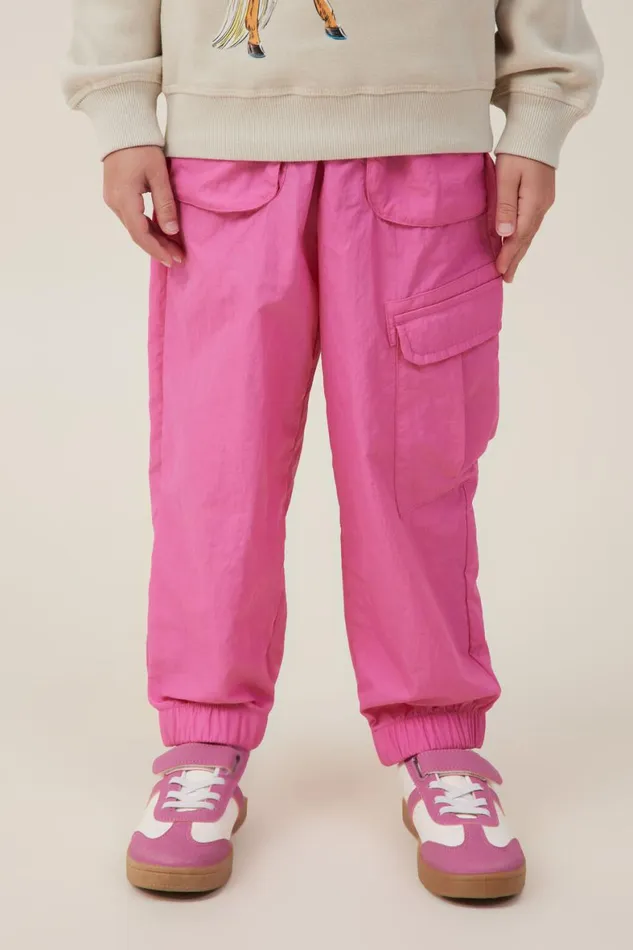 Girls 214 Leggings Pants and Jeans Cotton On Peta Parachute Pant Raspberry Pink Girls 214 Leggings Pants and Jeans Cotton On Peta Parachute Pant Raspberry Pink